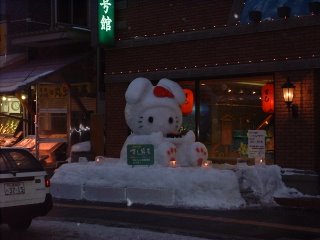 雪だるまのオリジナル画像